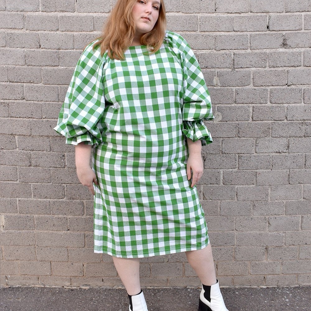 323 Gingham Party Dress